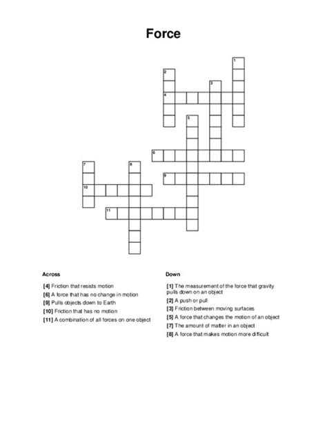 civilian force crossword answer.